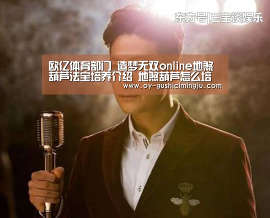 欧亿体育部门_造梦无双online地煞葫芦法宝培养介绍 地煞葫芦怎么培养(图1) 欧亿体育官网